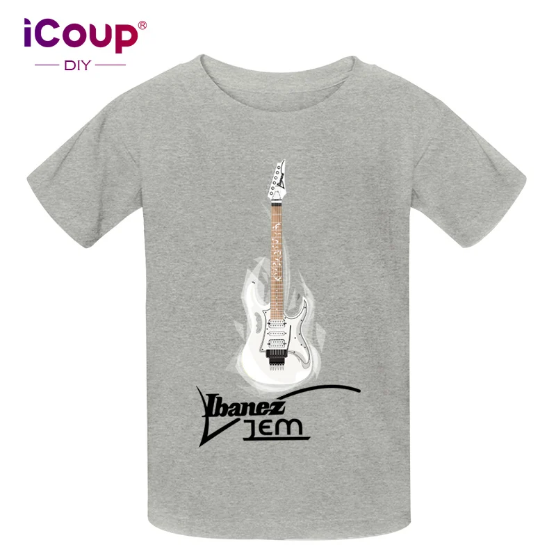ICoup детский ibanez jem 100% хлопок короткий рукав|Мужские футболки| |