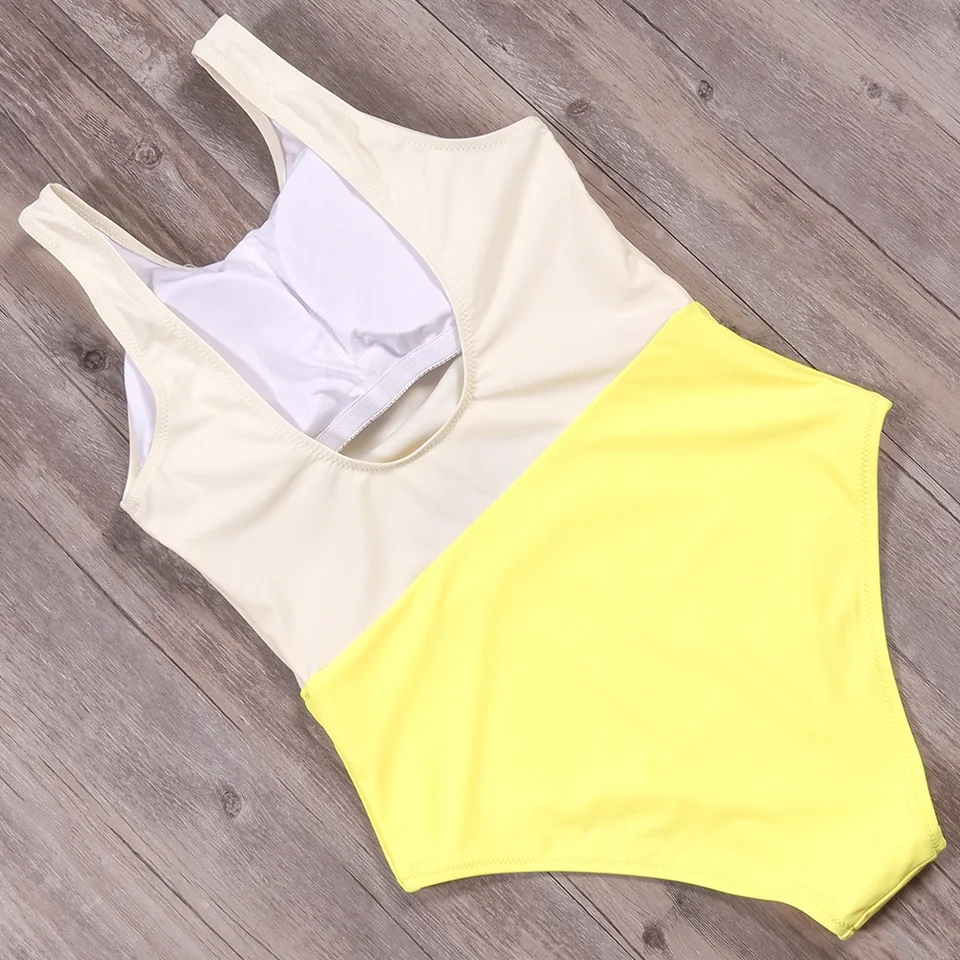 TQSKK 2019 Sexy New Arrival One Piece Swimsuit Female Swimwear Women Beach Monokini Retro Bathing Suit Backless Swim Wear | Спорт и