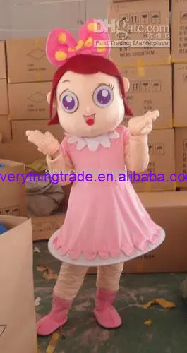 Горячая Распродажа 2017 для взрослых и детей постарше девушка-талисман костюм