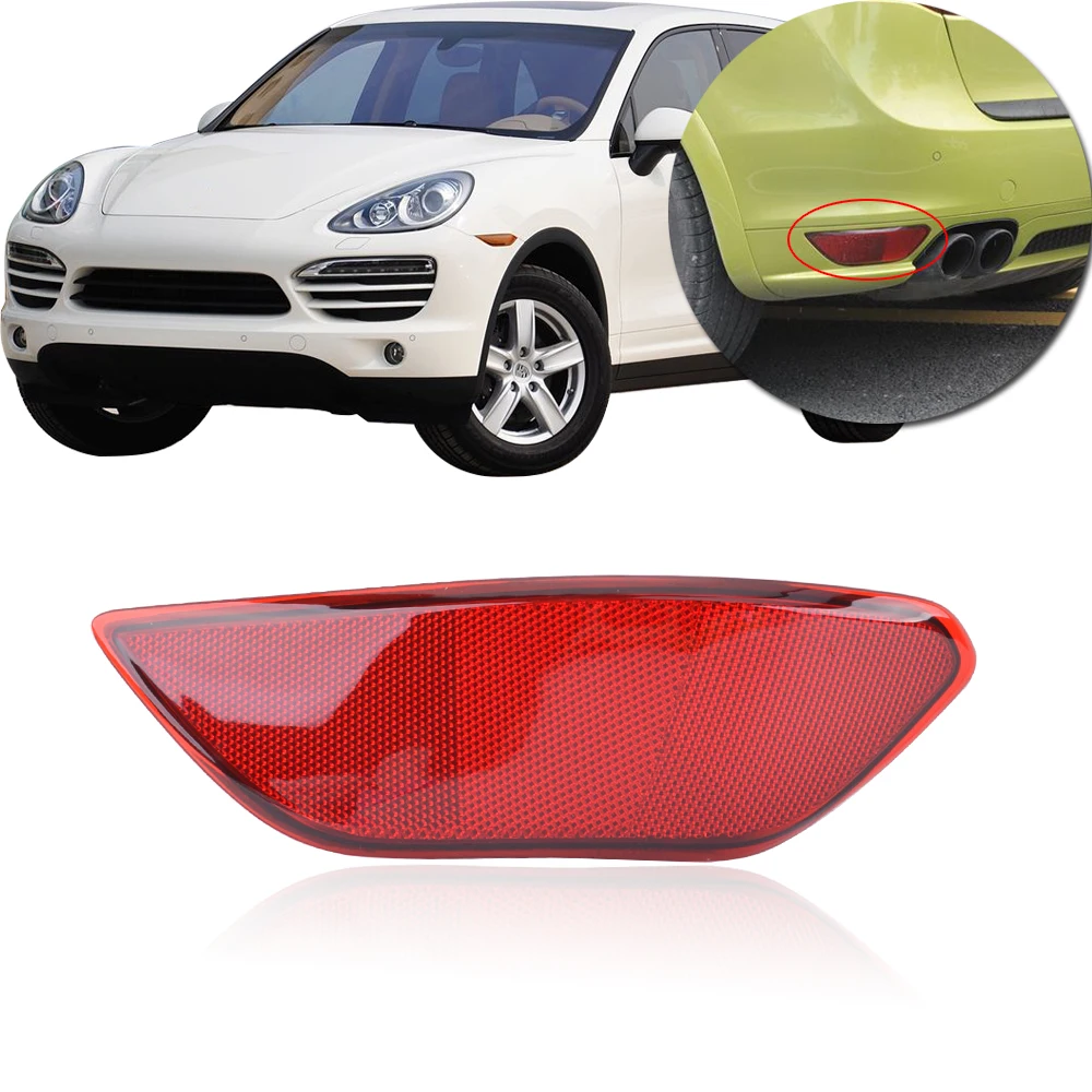 Capqx для Porsche Cayenne 2011- задний бампер стоп-сигнал свет задний автомобиль предупреждение светлые Противотуманные фары задняя фара Туман лампа
