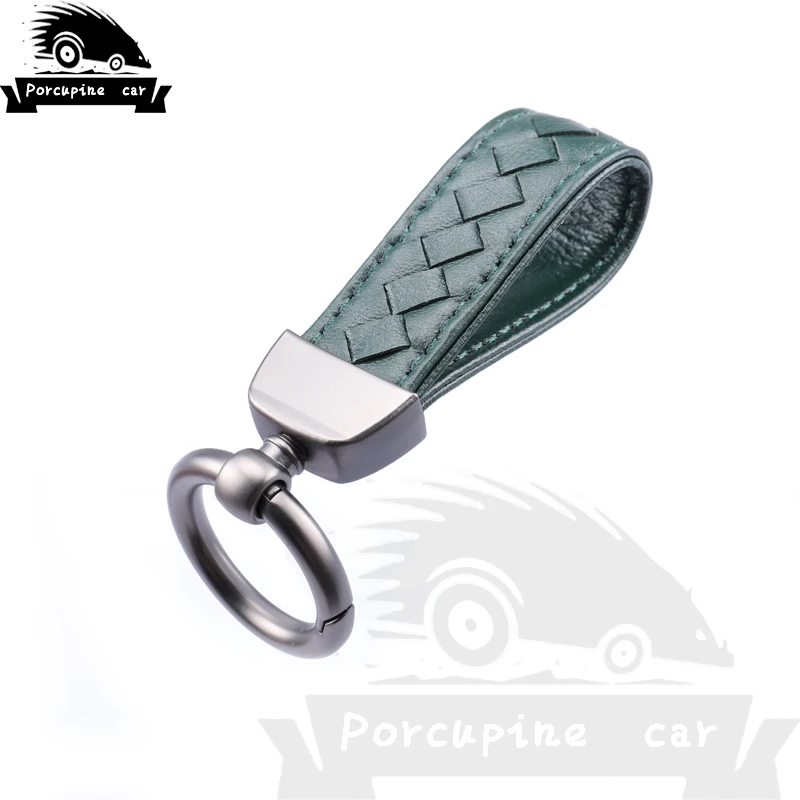 Брелок из натуральной кожи для Mercedes BMW Audi Volkswagen Chevrolet Cadillac Porsche Ferrari Toyota 3 цвета|jdm key