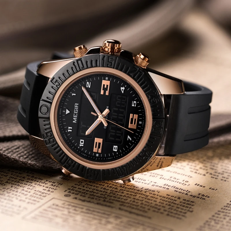 Miger мужские армейские военные часы Reloj Hombre светодиодные цифровые спортивные