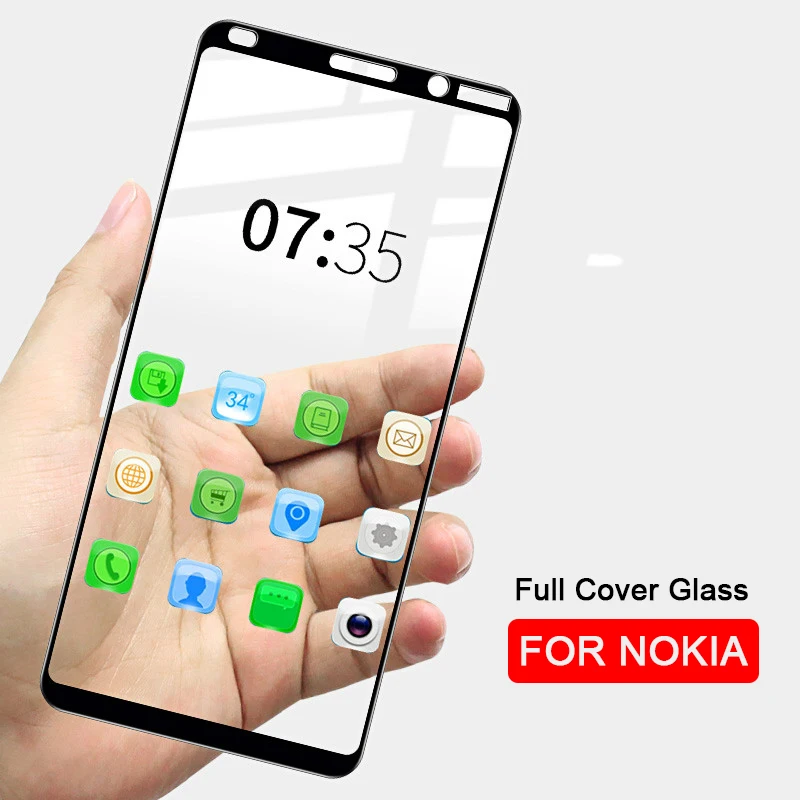 Защитное стекло 9H для Nokia 9 PureView Защитная пленка экрана 8 Nokia8 Nokia8.1 Nokia9 защитное