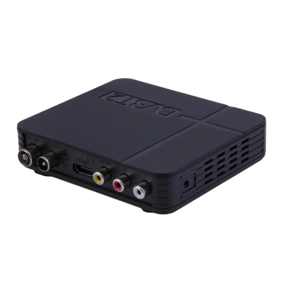 Профессиональный мини HD DVB-T2 цифровой эфирный приемник 1 Гб + 8 телеприставка