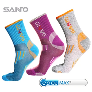 SANTO/Хлопковые носки Coolmax женские спортивные для пеших прогулок 3 пар/упак. удобные