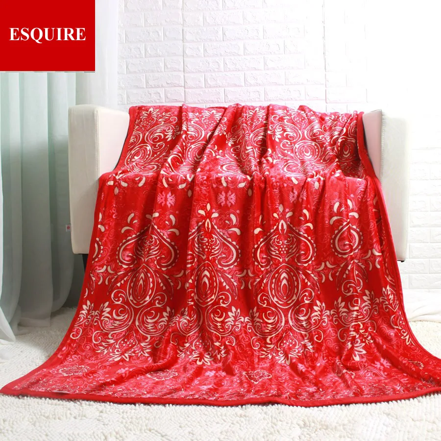 Теплое качественное мягкое Фланелевое зимнее одеяло королевского размера