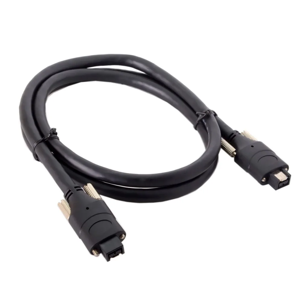 3FT 100 см IEEE 1394 ilink Firewire 800 IEEE1394 9-контактный разъем к 9-контактному кабелю винтового