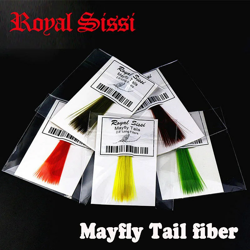 Набор из 4 синтетических волокон для завязывания мушек Royal Sissi 2 5 дюйма|fly tying
