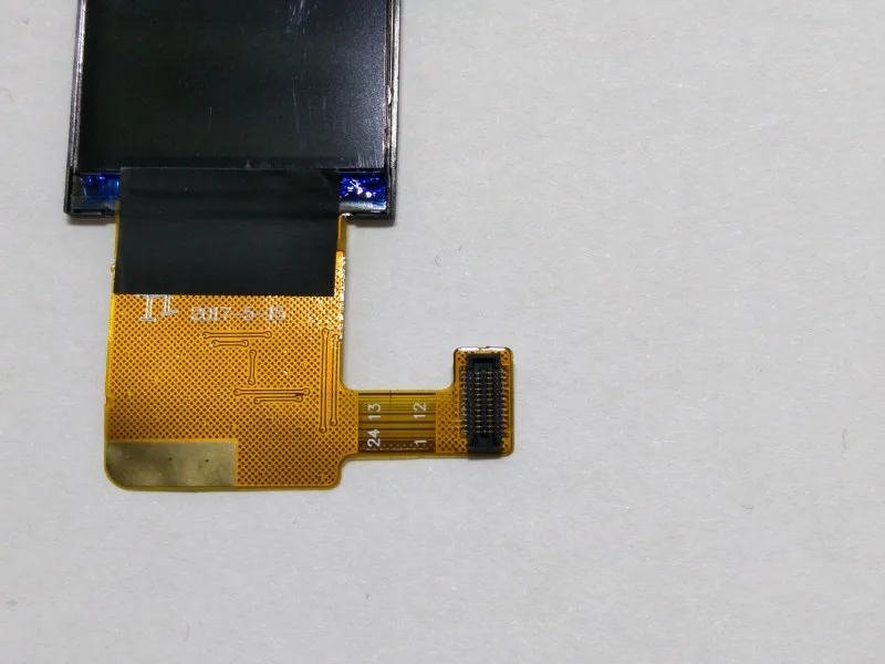 ЖК-дисплей экран для Q90 G72 gps слежения часы 1,22 дюймов требуется профессиональная Сварка для установки