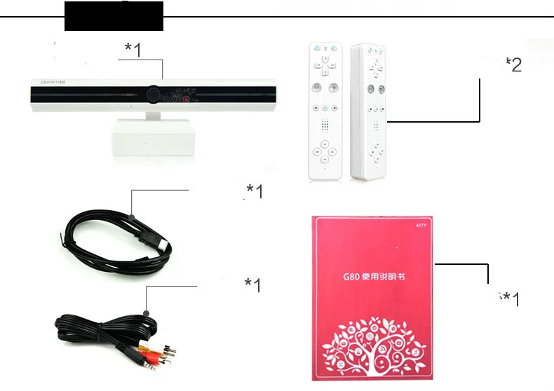 Cdragon Cassidy G80 домашняя ТВ HD игровая консоль машина движения тела двойная семья Родитель Ребенок беспроводной видео
