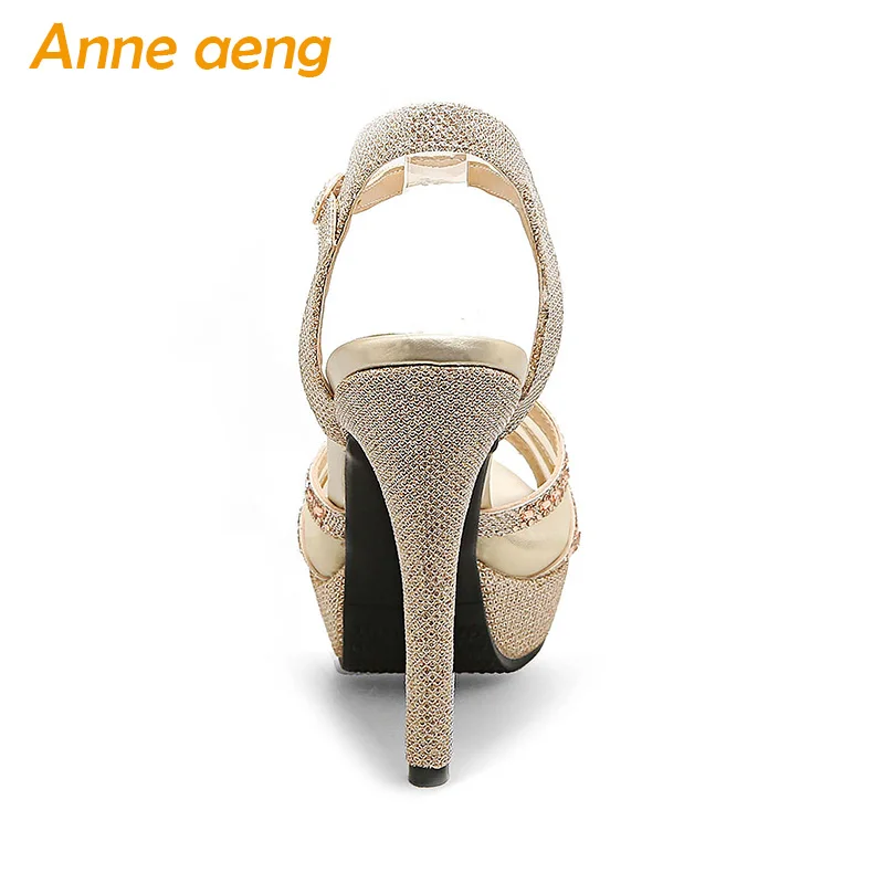 2018 летние женские босоножки на высоком каблуке шикарные платформе с открытым