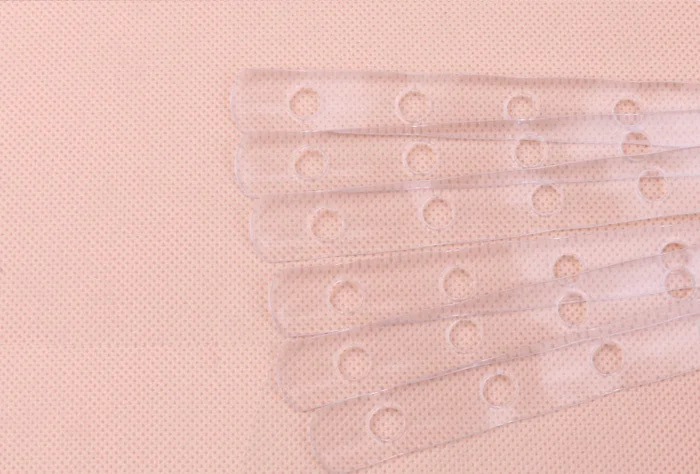 200 штук пластиковая вешалка для хранения одежды соединитель набор прозрачных