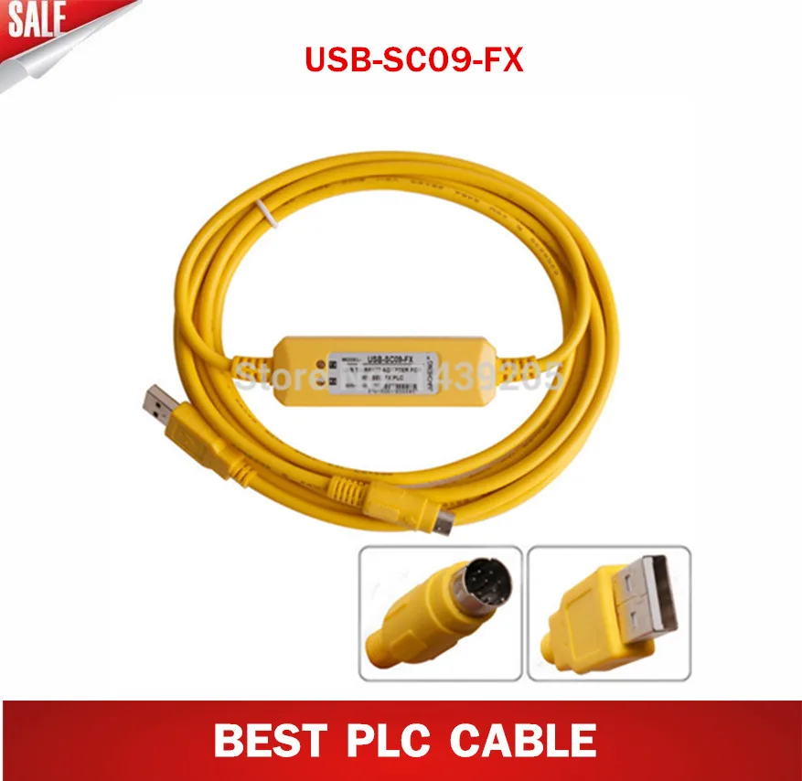 Высокое качество ПЛК кабель USB-SC09-FX PLC Кабель для программирования для FX-USB-AW иммунитет FX2N/FX1N/FX0/FX0N/FX0S/FX1S/FX3U