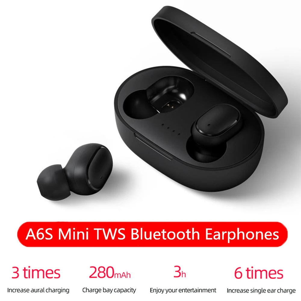 Новые Mi Airdots беспроводные наушники TWS наушники Bluetooth 5,0 шумоподавление Tap управление громкой связи шумоподавление