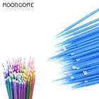 300 шт. прочная щетка для очистки глаз советы из микрофибры Одиночная ресница инструмент для удаления отдельных ресниц для наращивания ресниц принадлежности для макияжа