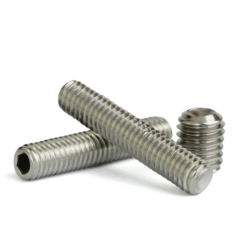 Набор винтов из нержавеющей стали 20PCS M3*2/4/5... 20 DIN916 304|screw cross|screw m5screw shackle |