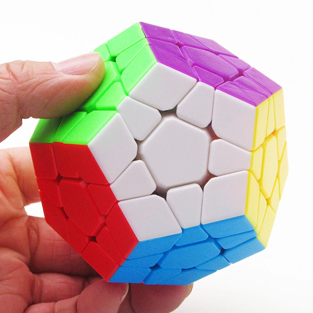 Высокое качество 5 шт./компл. ZCUBE' магические кубики 3*3 2*2 Skew Megaminx 3 слоя Кубики
