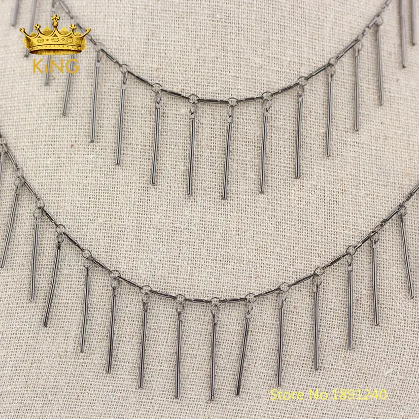 

5meters Tiny Stick Chains Healing Necklace Fine Jewelry Findings,Wire Wrapped Gun Black Plating Spikes Charms Copper Chain ZJ287