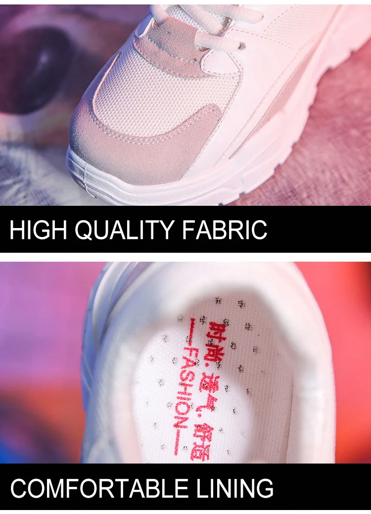 Женская обувь; коллекция года; модные теннисные кроссовки на платформе; tenis feminino Dad; обувь из дышащего сетчатого материала; женская повседневная обувь; женские кроссовки