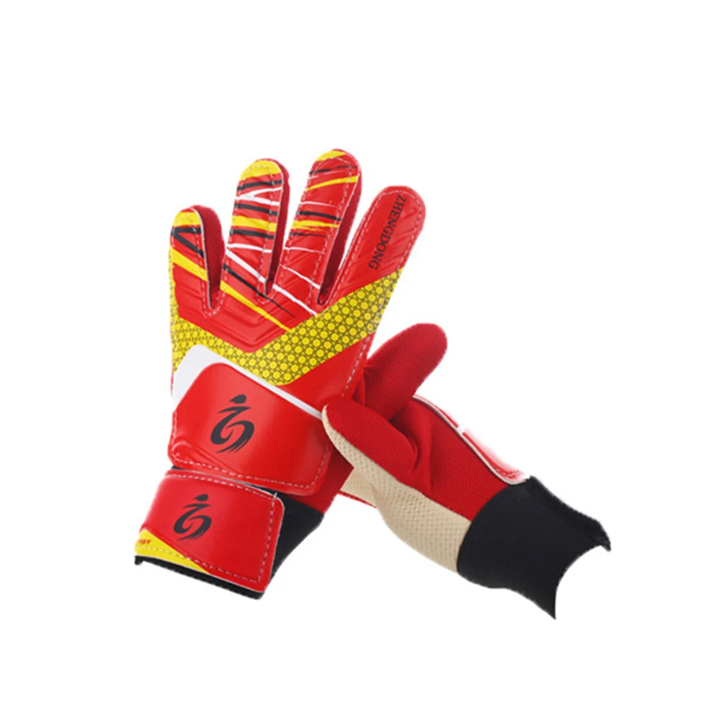 Детские футбольные вратарские перчатки guantes de portero для детей 5-16 лет, мягкие вратарские перчатки, Размер 5/6/7