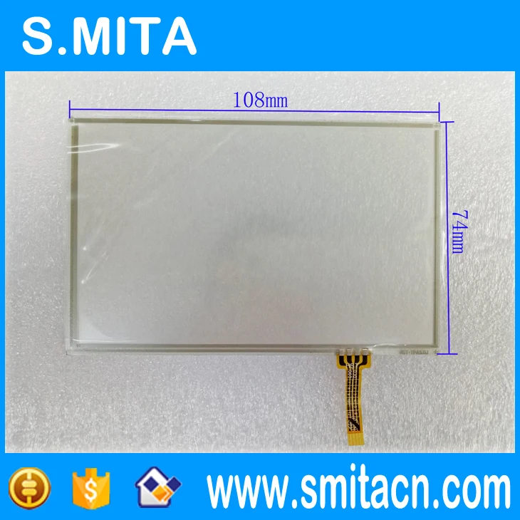 Оригинальный сенсорный экран 4 3 дюйма 108*74 мм|screen panel|resistive touch screentouch screen |
