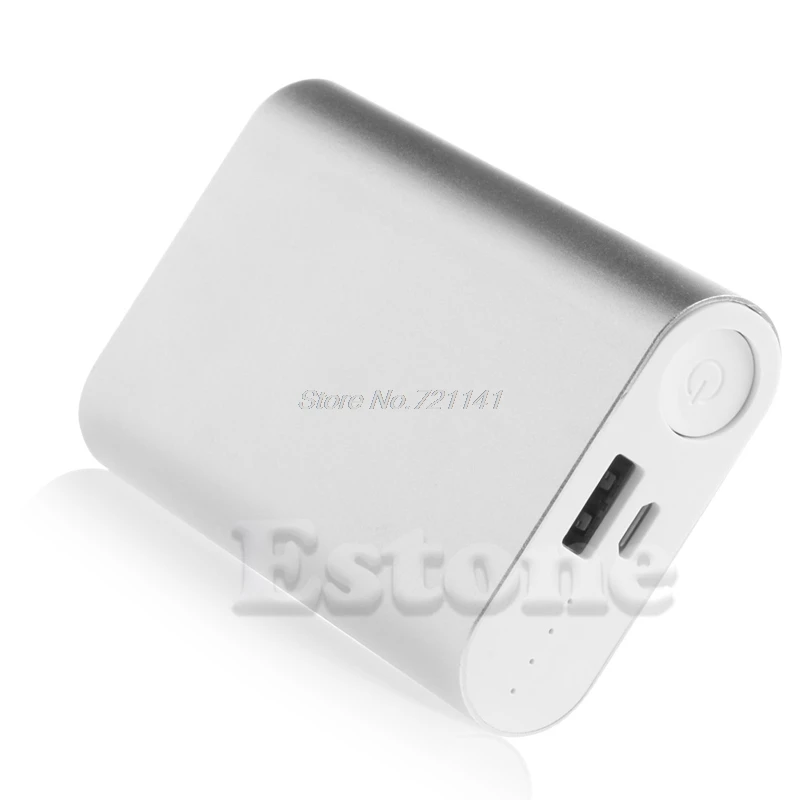 

1 PC 10000mAh Power Bank Aluminum Case Kit 3x18650 Battery Charger DIY Box for Phones Electronics Stocks Dropship