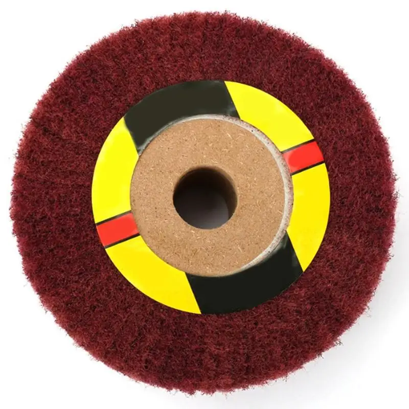 Нетканая мочалка 6 дюймов шлифовальный круг Швабра полировальный диск 320 #20 мм