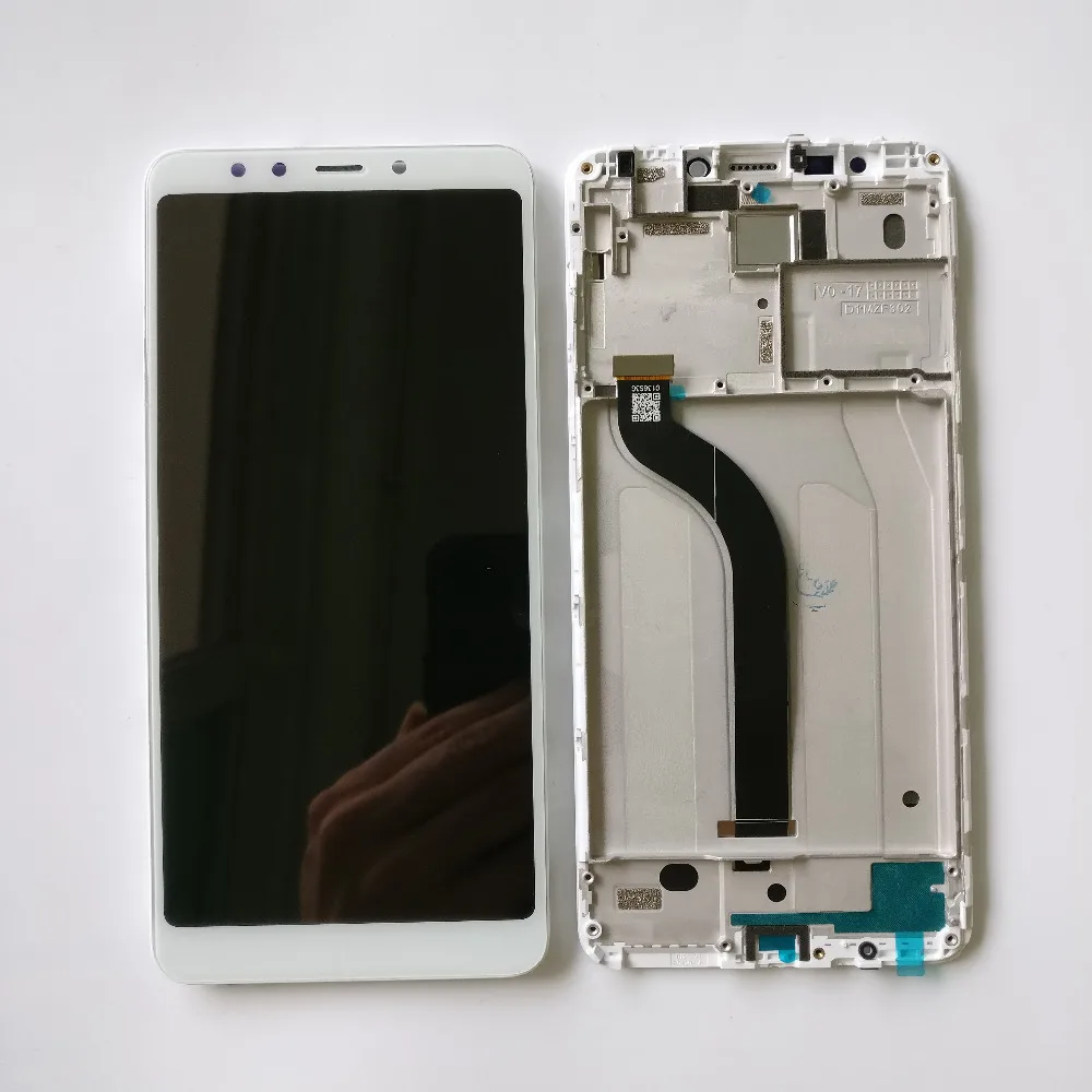 Белый/черный 5 7 дюймовый полный ЖК дисплей сенсорный экран дигитайзер в сборе