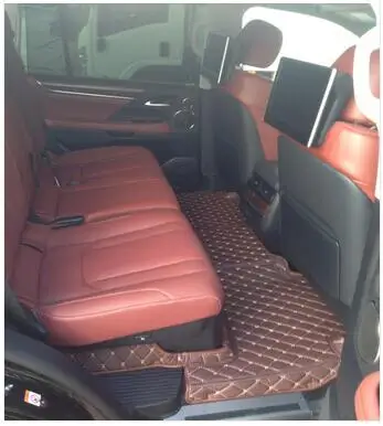 Высшее качество! Специальные коврики и коврик для багажника Toyota Land Cruiser Prado 120 7