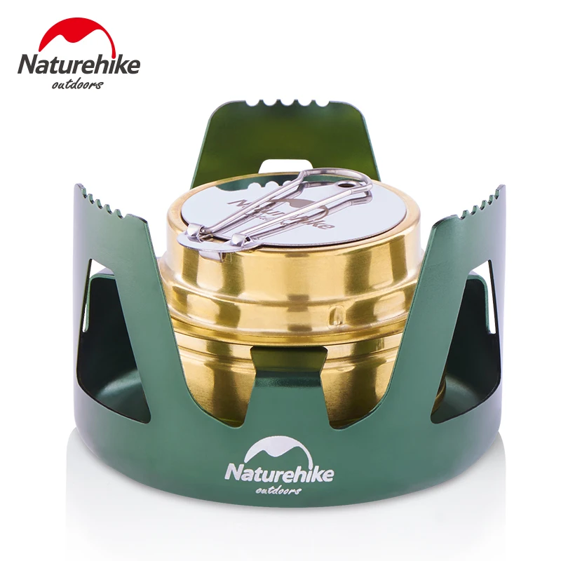 Naturehike NH18L001-T компактная мини спиртовая горелка печь с подставкой для наружной