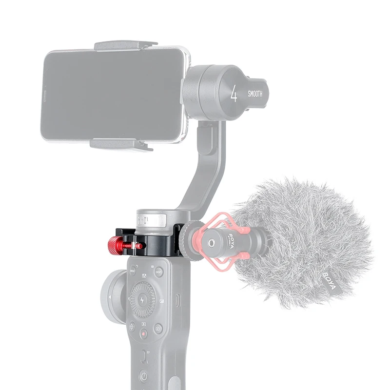 Zhiyun Smooth 4 аксессуары кольцевой держатель зажим w Холодный башмак для микрофона