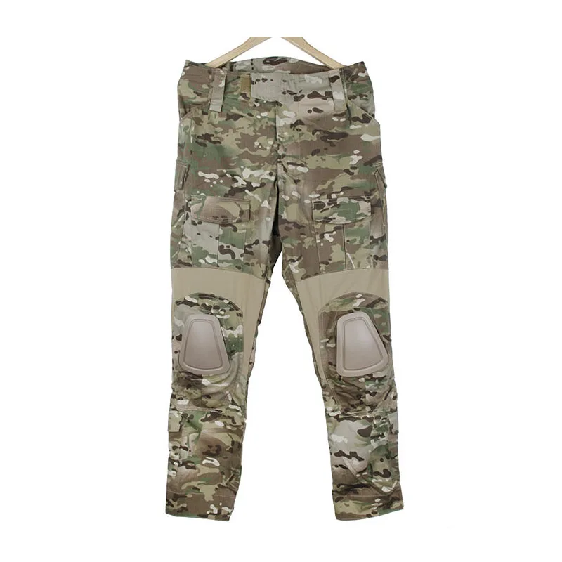 

2017 Multicam G2 Army Custom Combat Pants MC Tactical Pants with knee pads Ripstop G2 pants