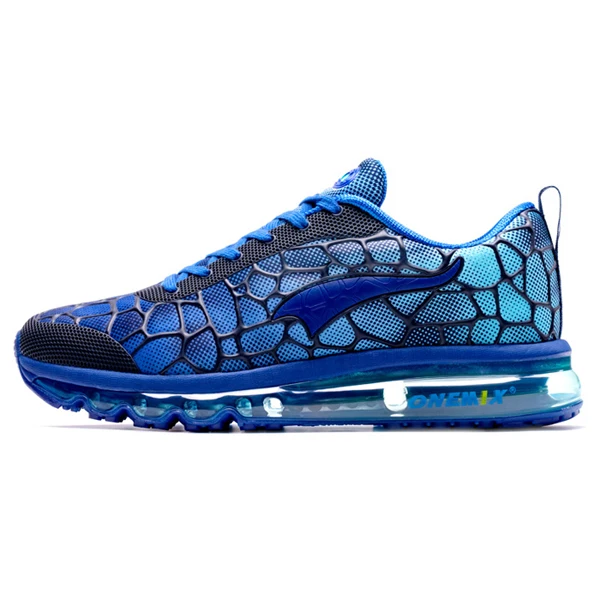 ONEMIX; zapatillas hombre Air; мужские кроссовки; классические кроссовки для бега; Уличная обувь; красивые тренды; спортивные кроссовки - Цвет: 1096 Blue