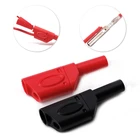 Выдвижная оболочка 4 мм, 10 комплектов, черный, красный