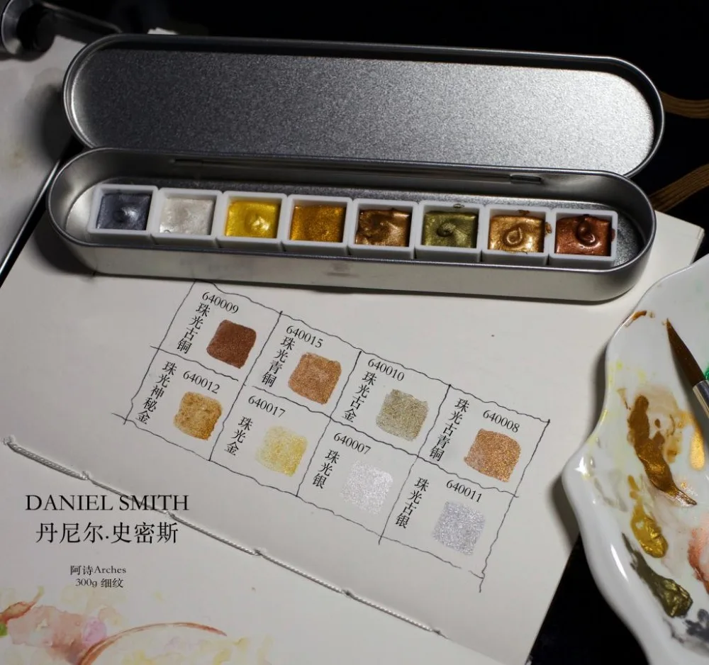 Набор для рисования акварелью DS ручной работы набор жемчужными камнями из алмаза