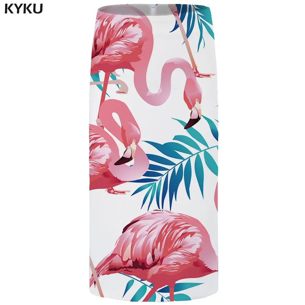 Skirt Woman 02 KYKU цветочные юбки женские черные цветные юбки для вечеринок повседневные ретро юбки с цветочным 3d принтом в виде листьев забавные женские юбки-карандаши s - Color: Skirt Woman 02