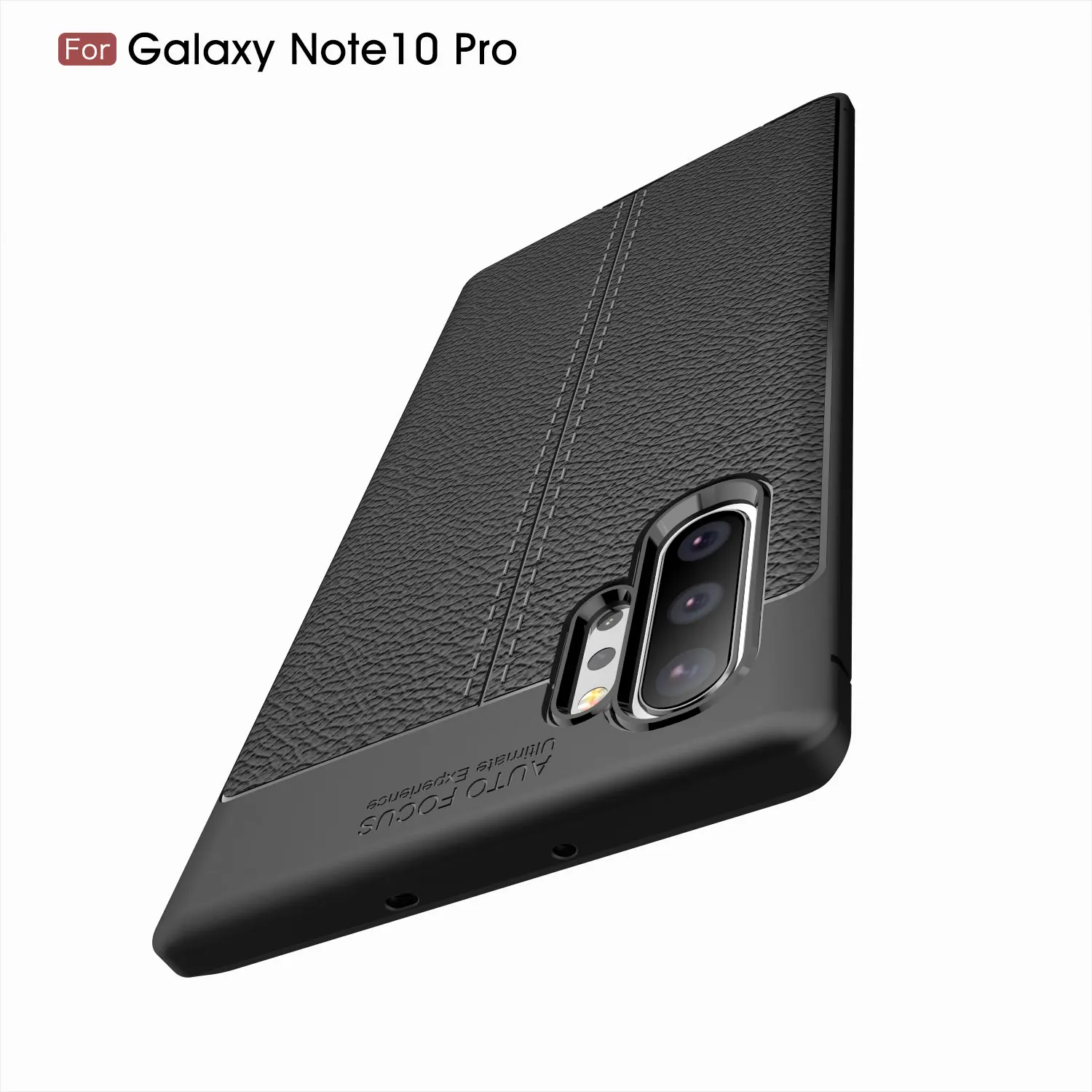 For Samsung Galaxy Note 10 Pro Case Fundas Shockproof Luxury Leather Soft TPU for Cover |