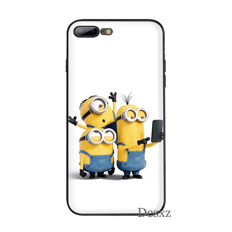 Силиконовый ТПУ чехол для телефона Миньоны мой Единорог iPhone 11 Pro X XS Max XR 6 6s 7 8 Plus 5 5s