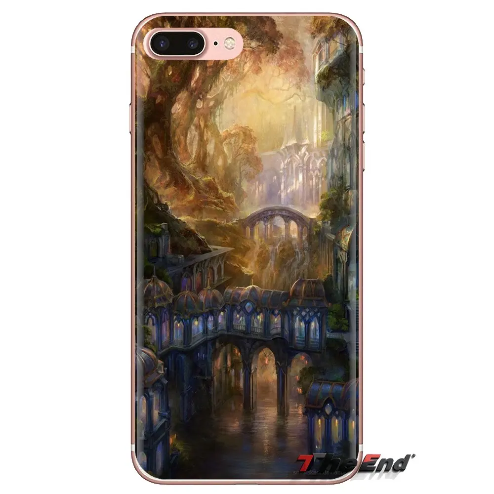 Colorful digital fantasy Art landscape For Huawei Nova 2 3 2i 3i Y6 Y7 Y9 Prime Pro GR3 GR5 2017 2018 2019 Y5II Y6II Phone Cases |