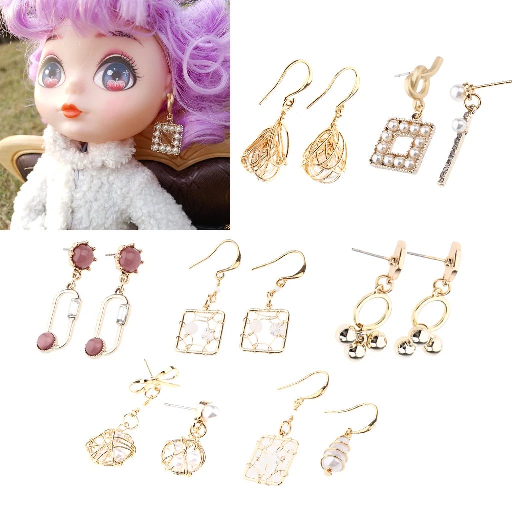 Волшебные модные серьги Очаровательная подвеска для Blythe 12 дюймовые куклы