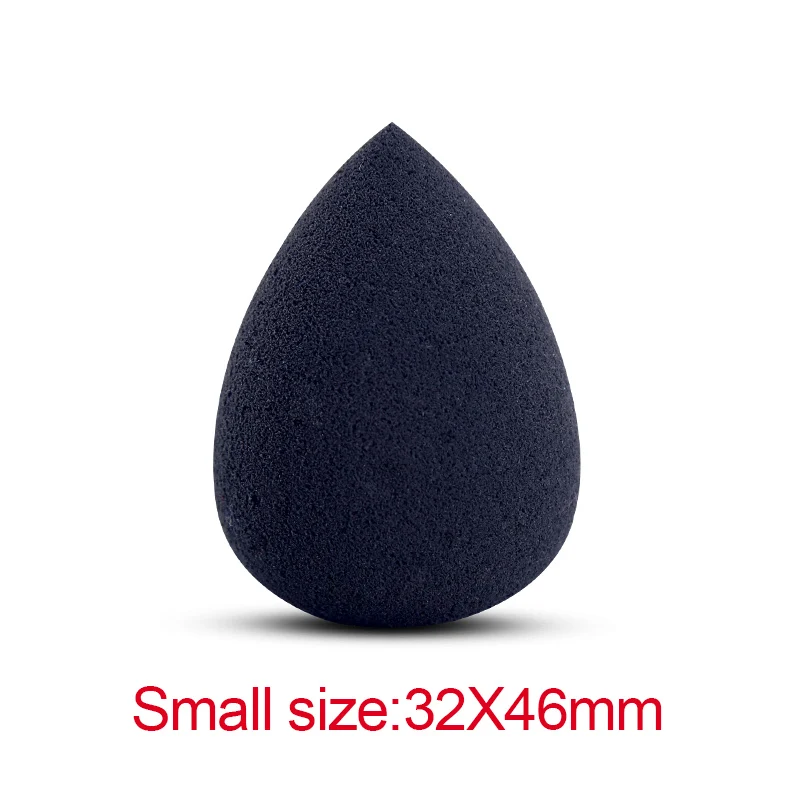 Small Black Cocute beauty губка для макияжа пудра пуховка гладкая основа для Макияжа Губки для леди Макияж Губка Высокое качество косметическая пуховка цвета инструмент - Цвет: Small Black