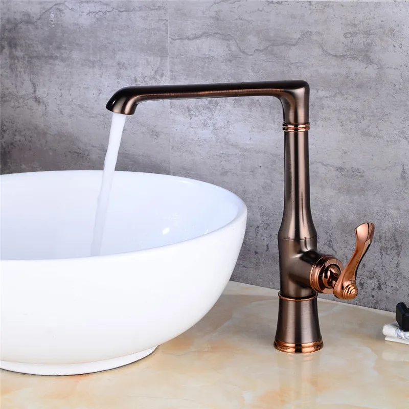 2019 смеситель для кухни Классический Латунный раковины Смеситель холодной и