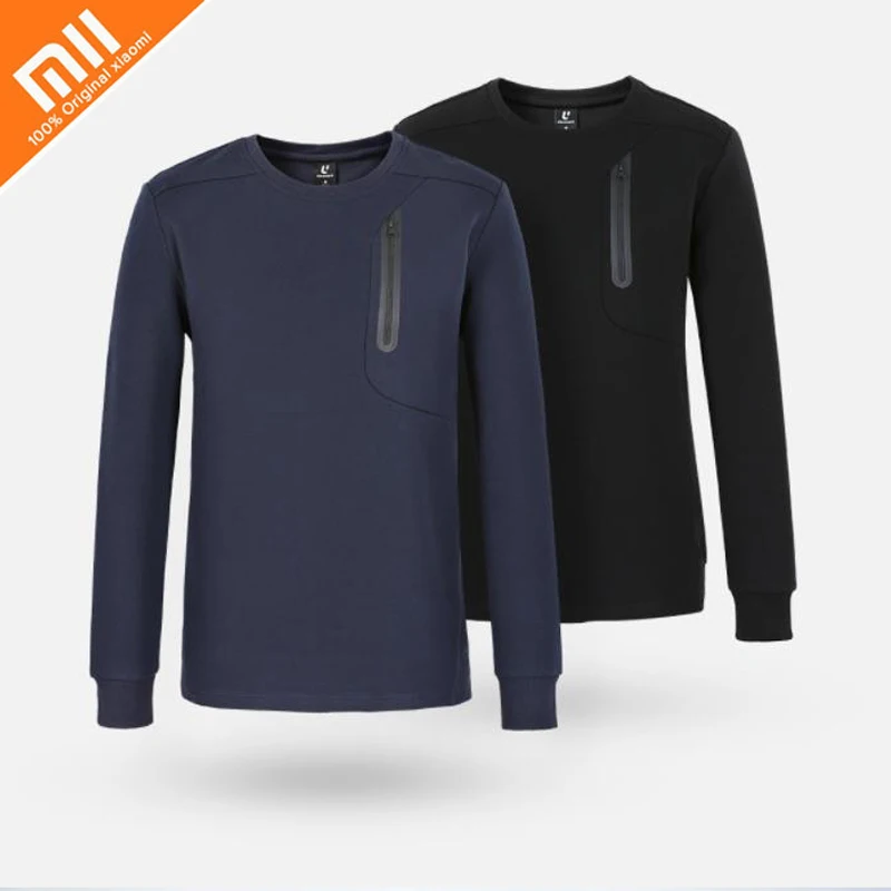 Оригинальный мужской спортивный свитер xiaomi mijia ULEEMARK с круглым вырезом Модный