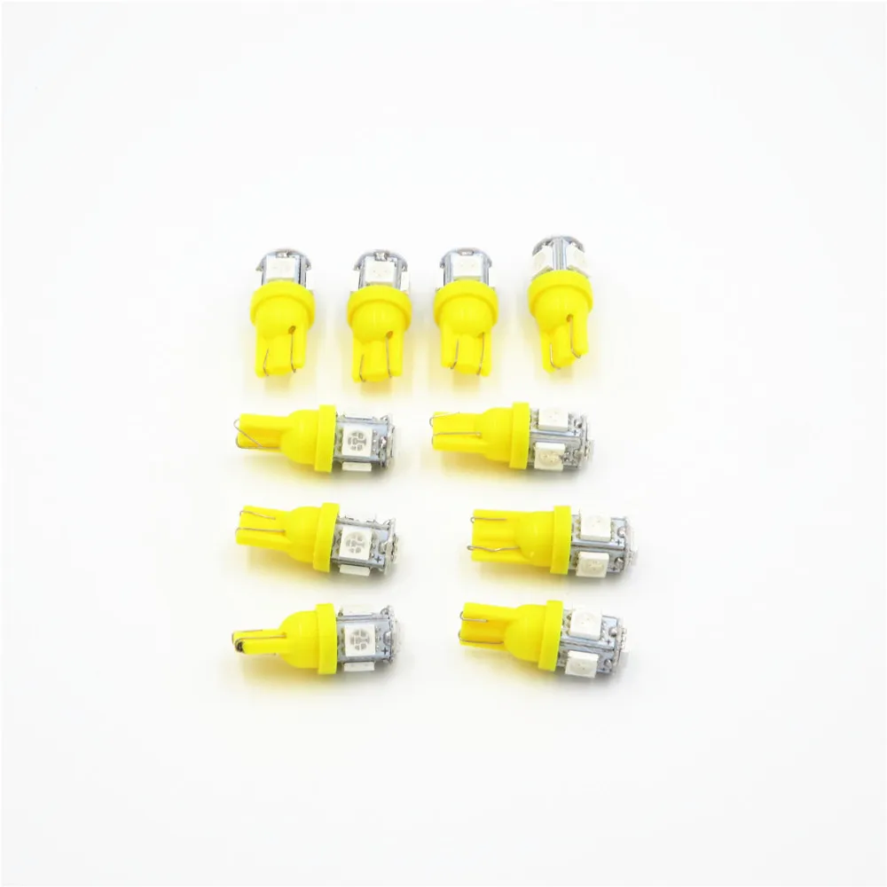 10 шт. светодиодсветодиодный лампы T10 W5W 5050 5 SMD 194 168|Сигнальная лампа| |