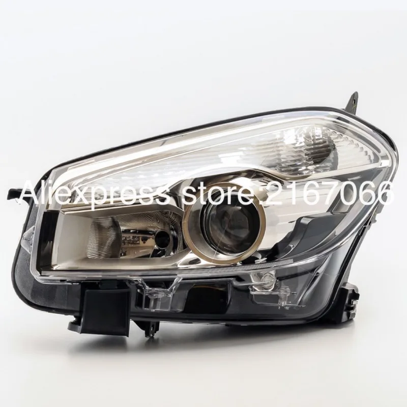 

Левая фара, аксессуары для Nissan QASHQAI, DUALIS 2010 2011 2012 2013 2014, драйвер, боковая галогенная фара