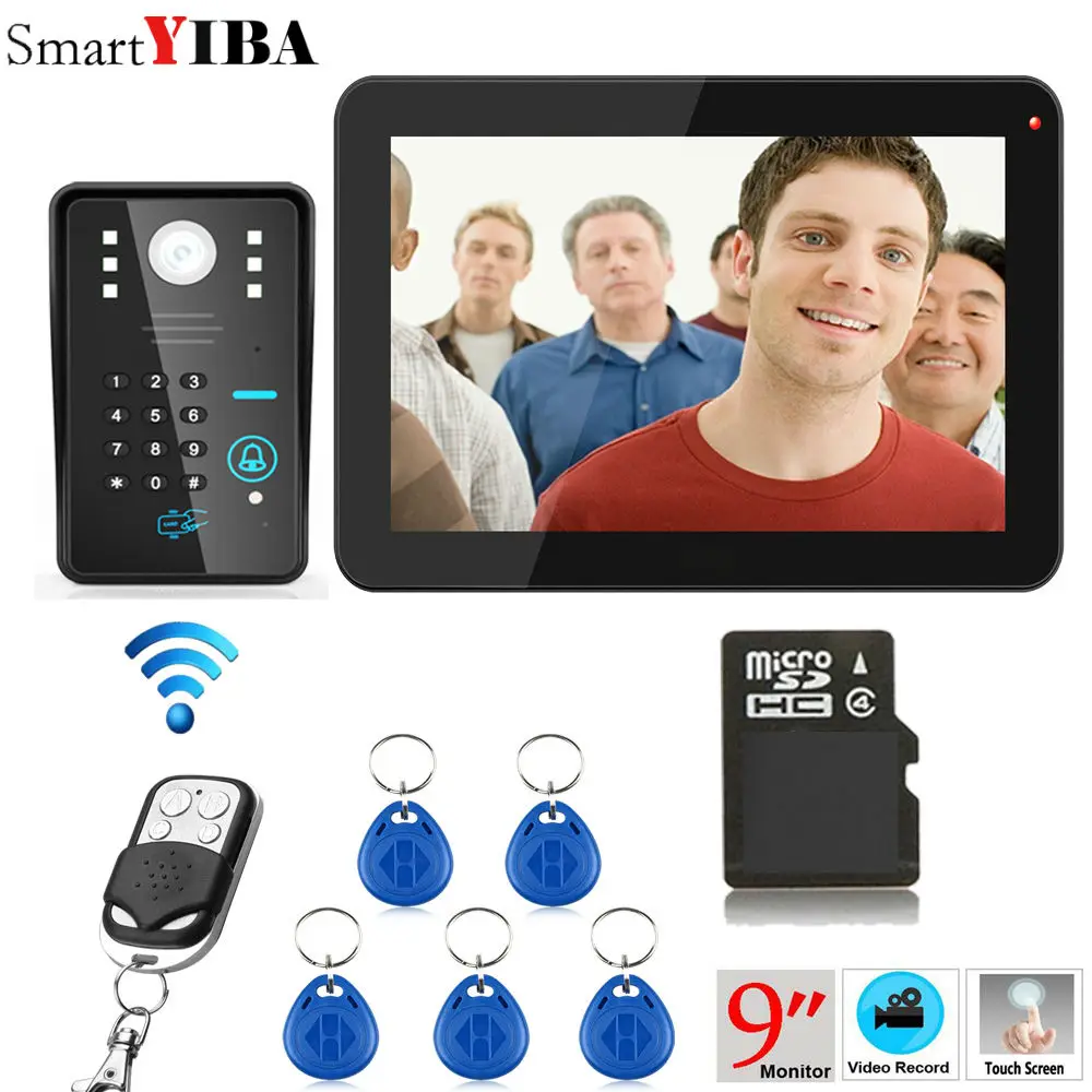 Видеодомофон SmartYIBA с защитой от дождя ночного видения|video door phone|video phone intercomdoor intercom