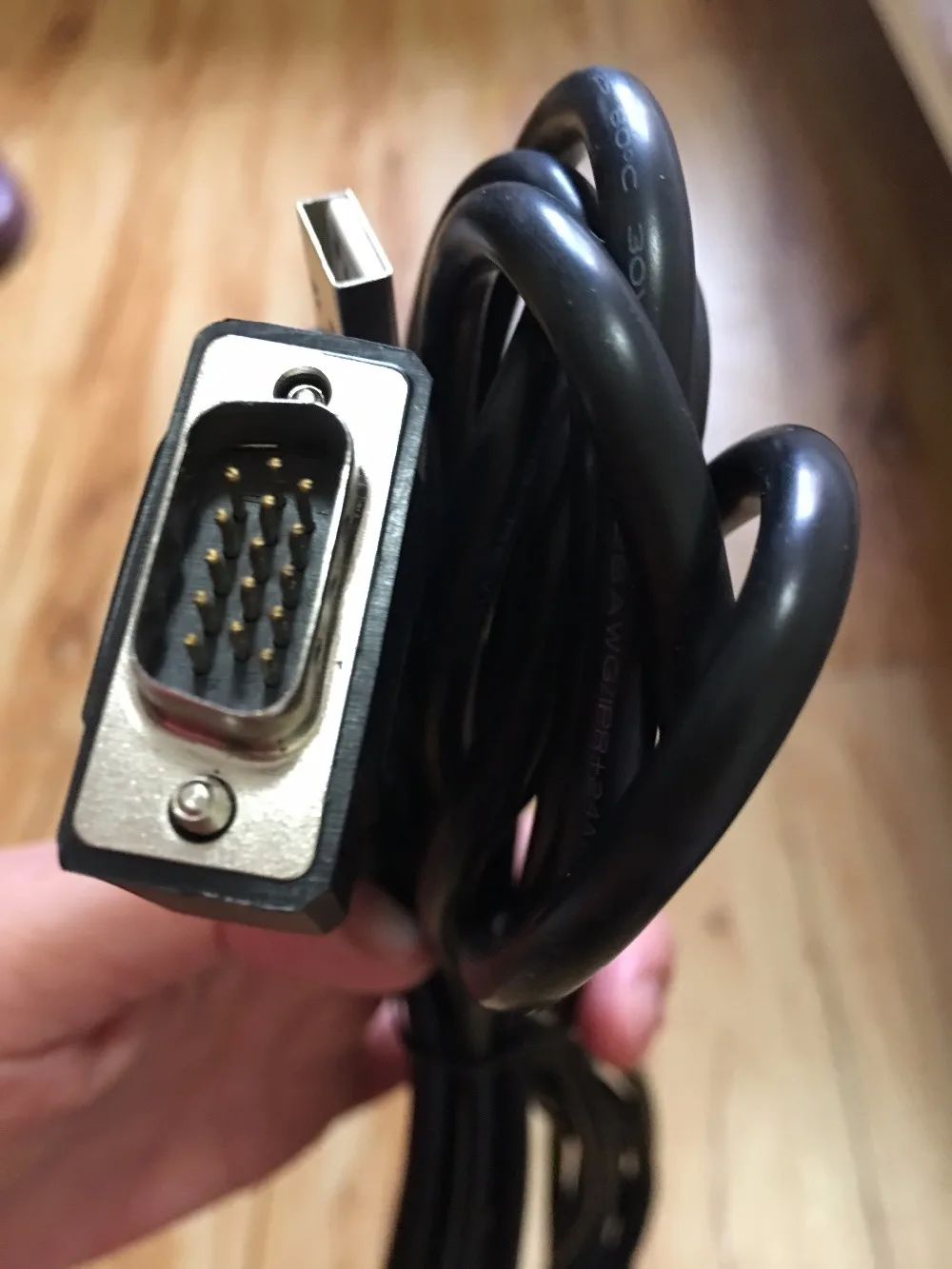 Адаптер et 3 III Comm p/n 317-7485 с 9pin + 14pin кабелями программным обеспечением ET 2018C SIS 2018 8