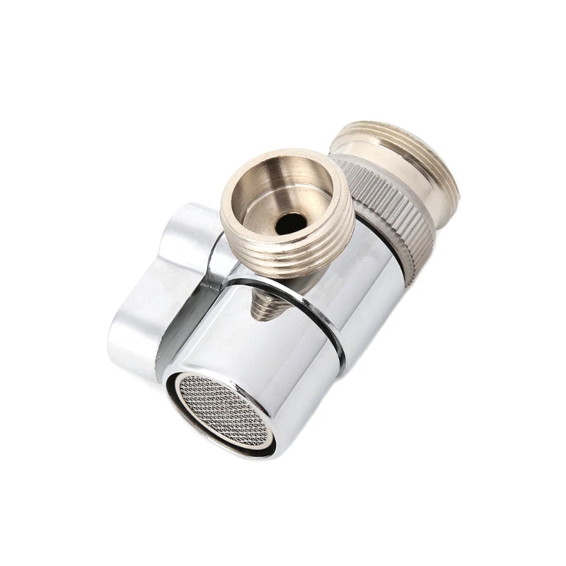 

Home Bathroom Kitchen Basin Sink Faucet Brass Diverter Polished Chrome Water Tap Filter Valve Replacement Part M22 X M24