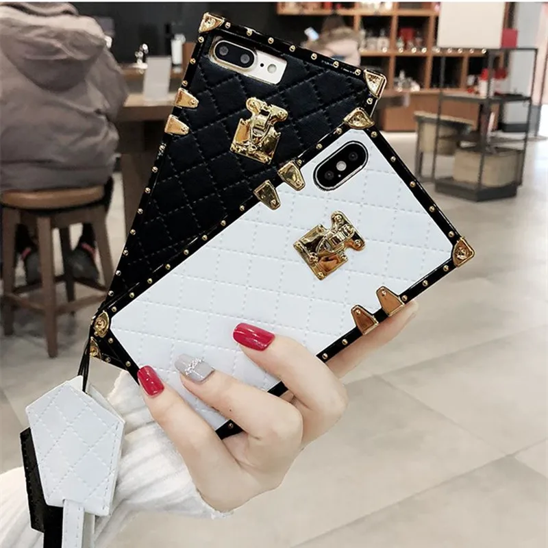 Чехол для Телефона iPhone 12 Mini 11 Pro XS Max XR X 8 7 6 6S Plus Роскошный чехол из искусственной