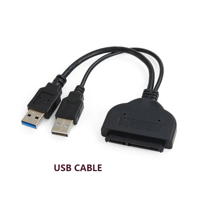 Jimier USB 3 0 для SATA 22Pin 2 5 &quotадаптер жесткого диска с usb кабелем питания|Компьютерные